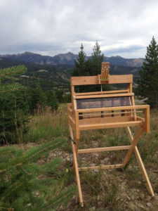 Loom in Mountains